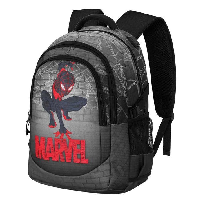 Sac à dos Running PLUS - Spiderman Spin - Gris - Taille Unique