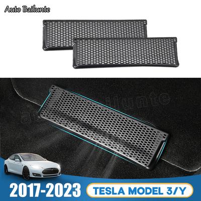 Для Tesla Model Y 2022 2023 внутренние автоаксессуары, автомобильное воздуховыпускное отверстие под защитой сиденья