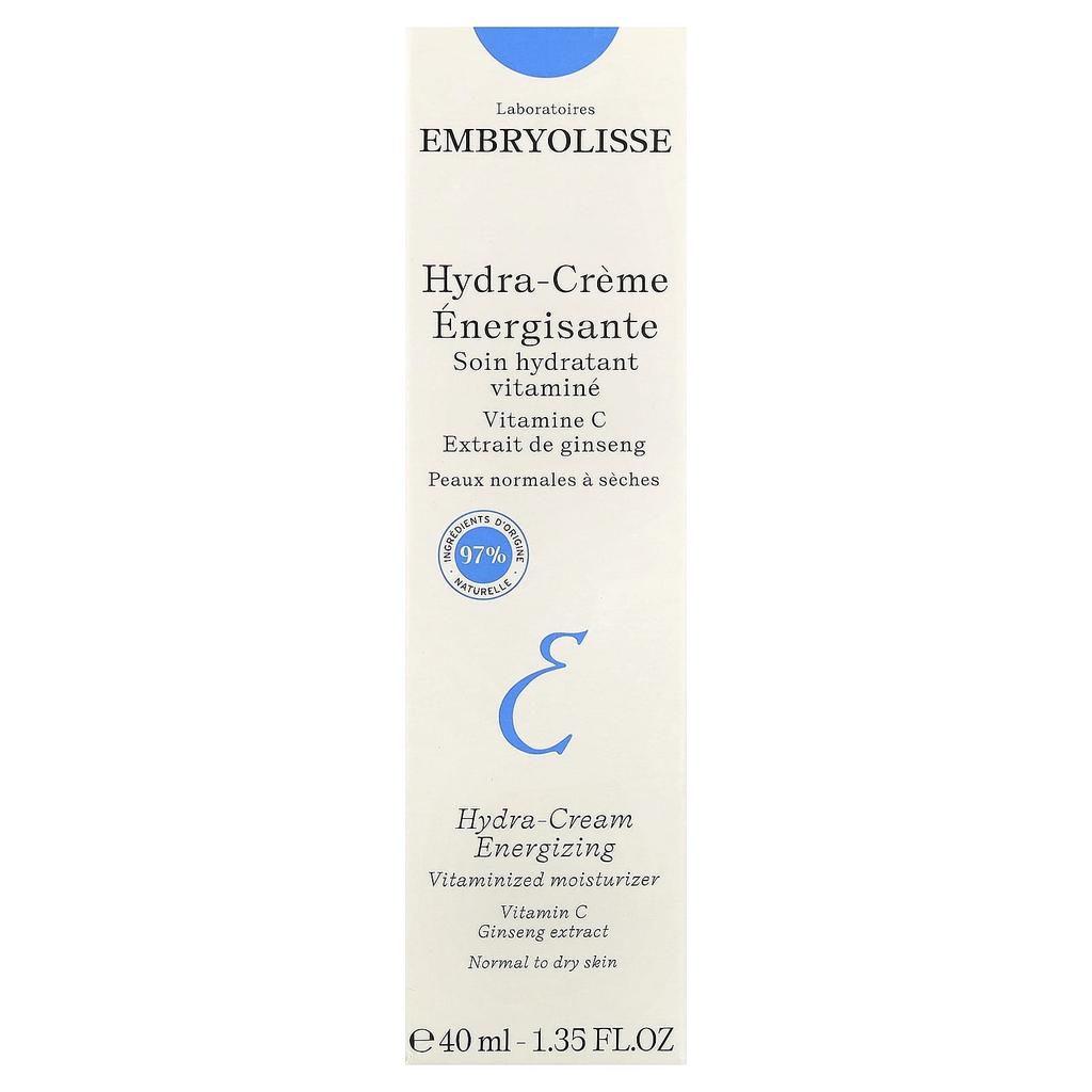 Embryolisse Hydra-Cream Energizing, Normal To Dry Skin, 40ml (1.35fl Oz)