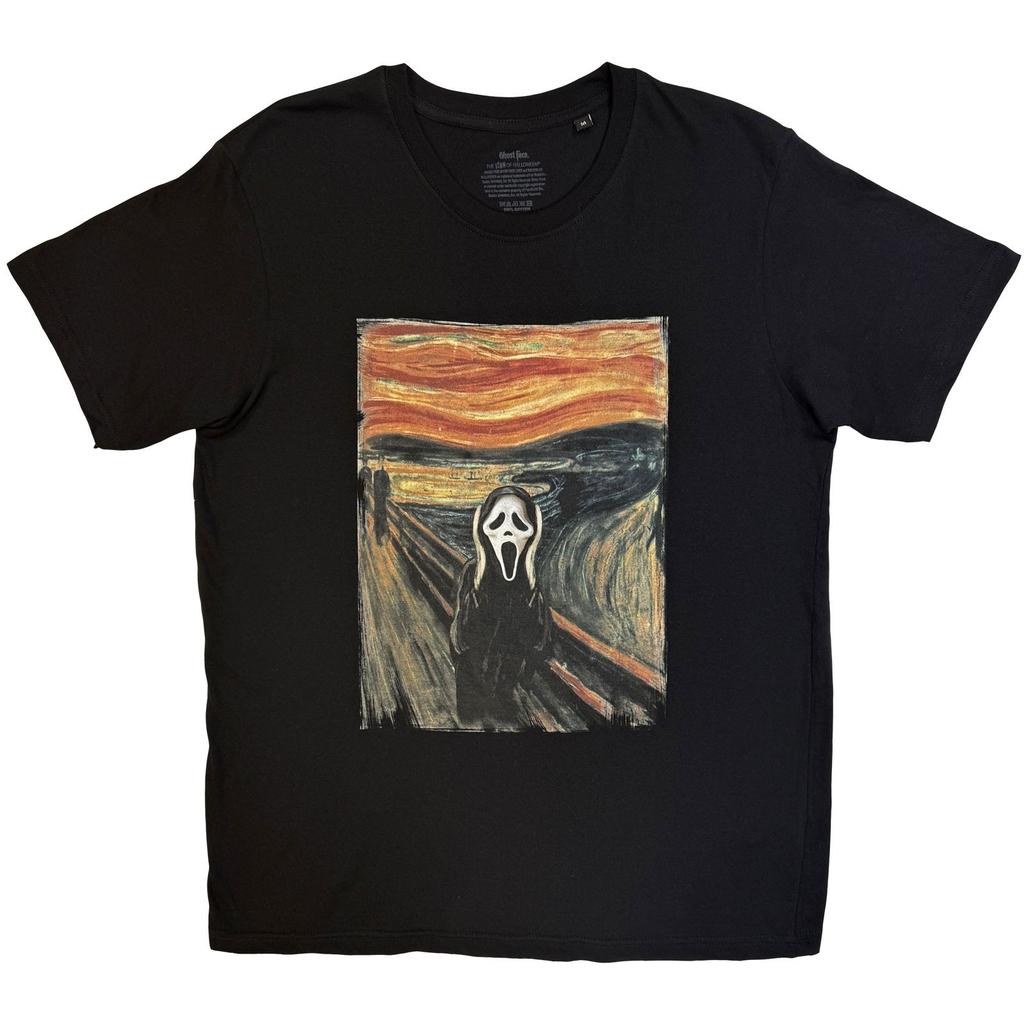 Ghostface Scream Painting Licensed T Shirt Unisexs