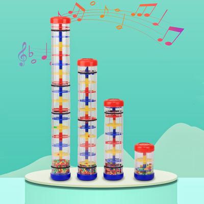 Rainmaker Rain Sound Stick Tube Музыкальный инструмент для малышей Музыка для рукопожатия Монтессори Игрушка для раннего образования Популярные детские игрушки