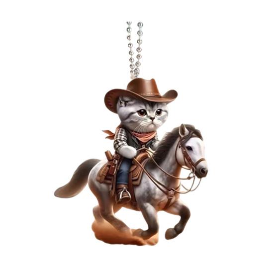 Подвеска для автомобиля Легкая Портативная Дизайн кошки собаки Подвеска для подвешивания 2D Акриловый Шарм Брелок Ключи