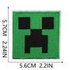 Игровой персонаж Minecraft Вышитая тканевая наклейка Декоративная нашивка для одежды Наклейка Мозаика Marvel Вышитая наклейка Термоперенос