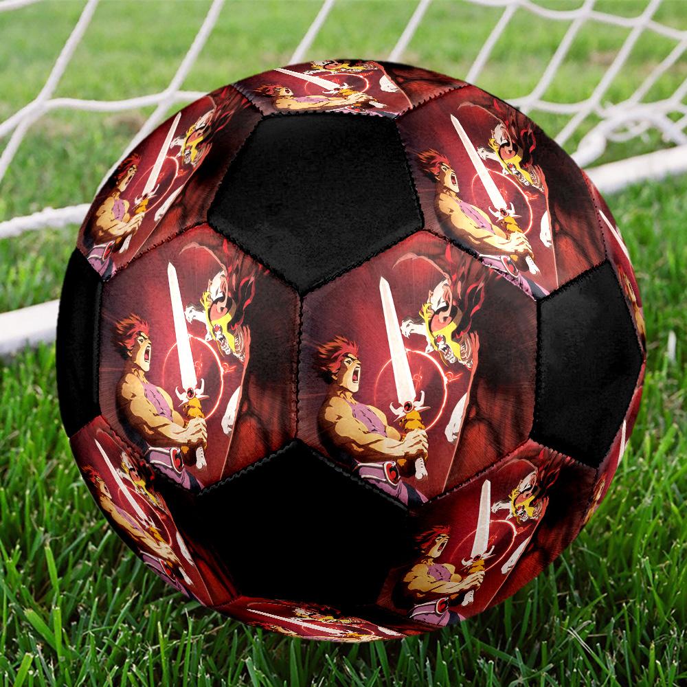 ThunderCats Soccer Ball Colorful All Ages Machine Stitched PVC Competition Ready Durable High-Bounce.SIZE5