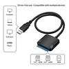 Кабель-адаптер SATA на USB 3.0 для 3,5-дюймовых и 2,5-дюймовых SSD и HDD. Удобное подключение внешнего диска для быстрого клонирования и передачи данных.