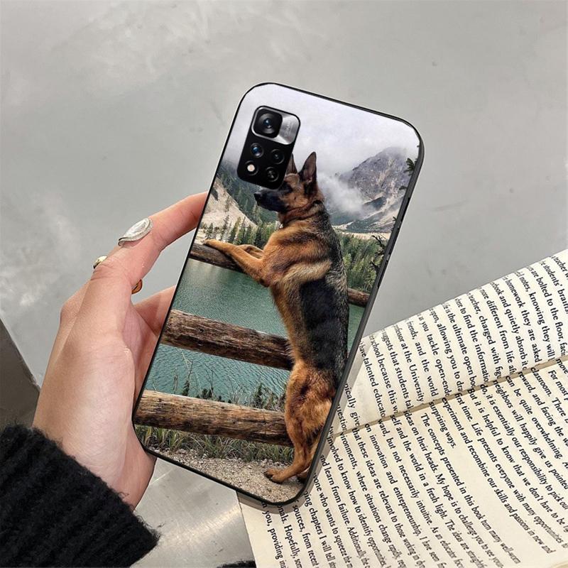 Чехол для телефона с немецкой овчаркой для iPhone Samsung Galaxy Redmi Xiaomi Oppo OnePlus Note SA 7 8 9 10 11 12 13 14 20 21 22 23 53 54 Pro Max Plus Ultra