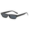 New cross-border retro black small square sunshade sunglasses for women's outdoor versatile simple high-end sunglasses for men