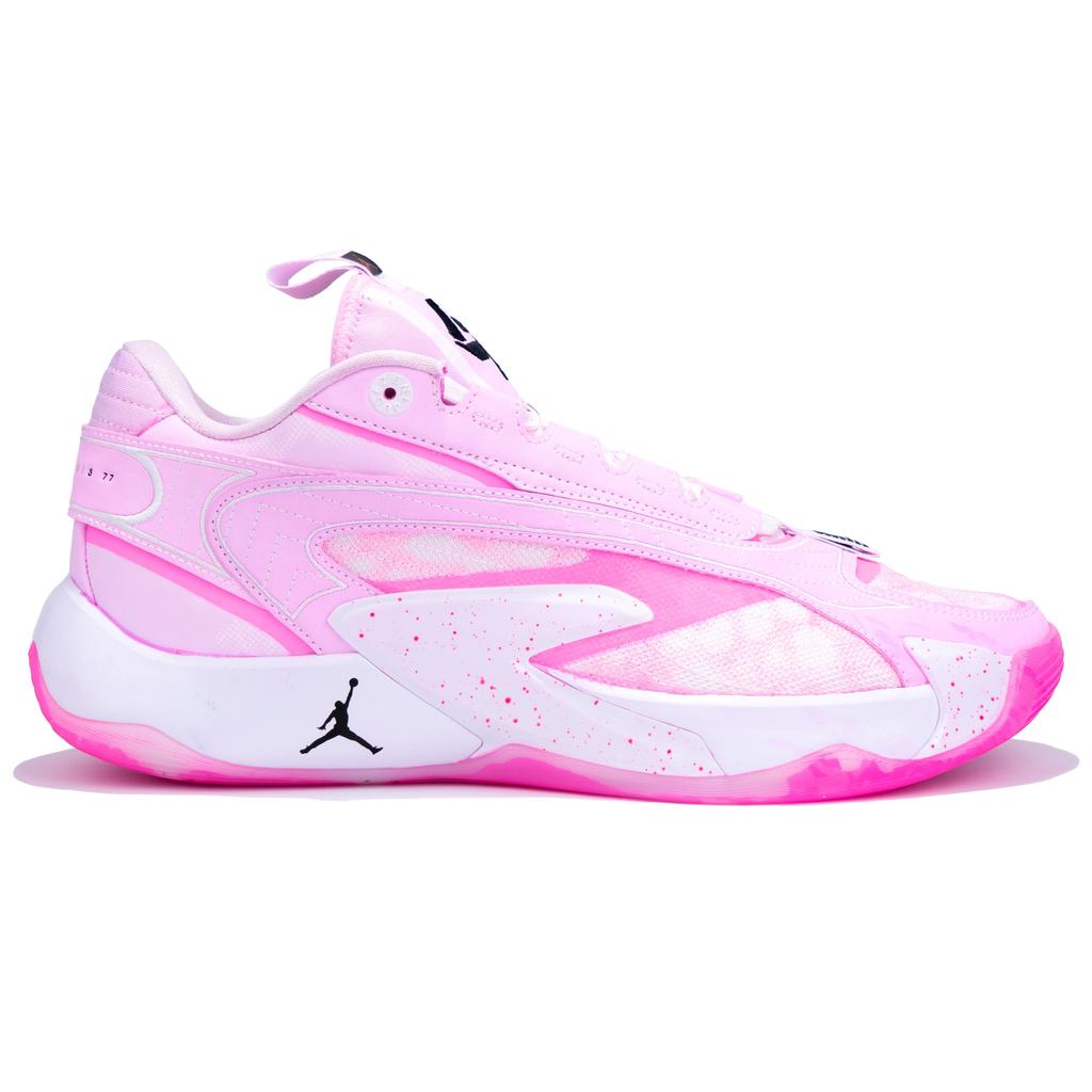 Jordan Luka 2 Cushioning Slip Resistant Low top Basketball Shoes Men's Blue Pink DX9012-106(Team-LuKa2)-Random packaging bags