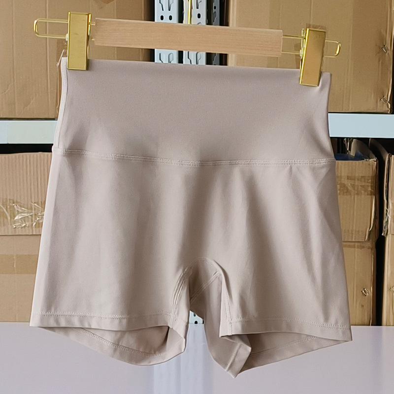 Женские шорты для йоги с высокой посадкой, нейлон, облегающие, высокая эластичность