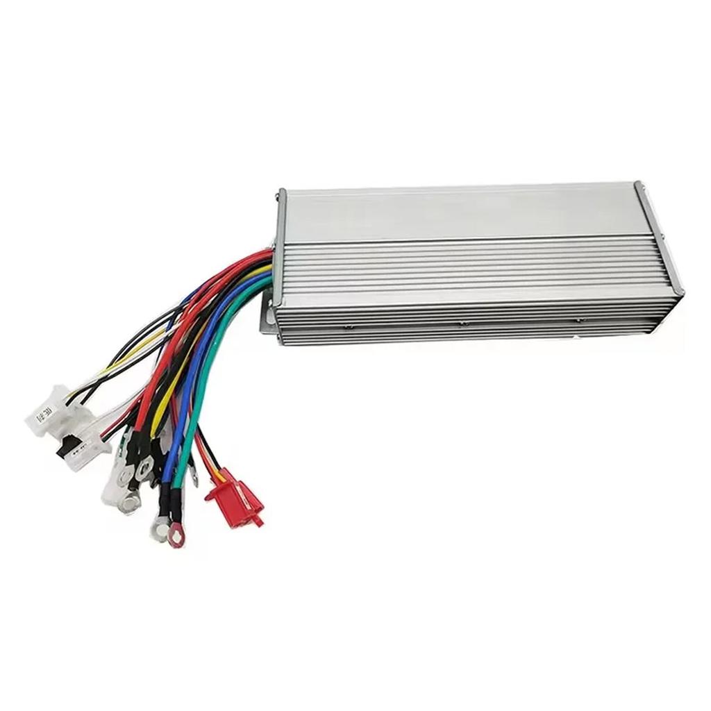 1 шт. 48 В-60 В- 64 В 600 Вт 1000 Вт контроллер бесщеточного двигателя для электровелосипеда с прямоугольной волной, двухрежимный, с линией самообучения для скутера, электровелосипеда