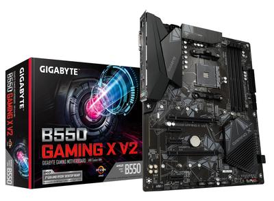 GIGABYTE B550 GAMING X V2 Процессор серии AMD Ryzen Совместимый сокет AM4 DDR4 ATX Материнская плата MB6541 5000/4000G/3000