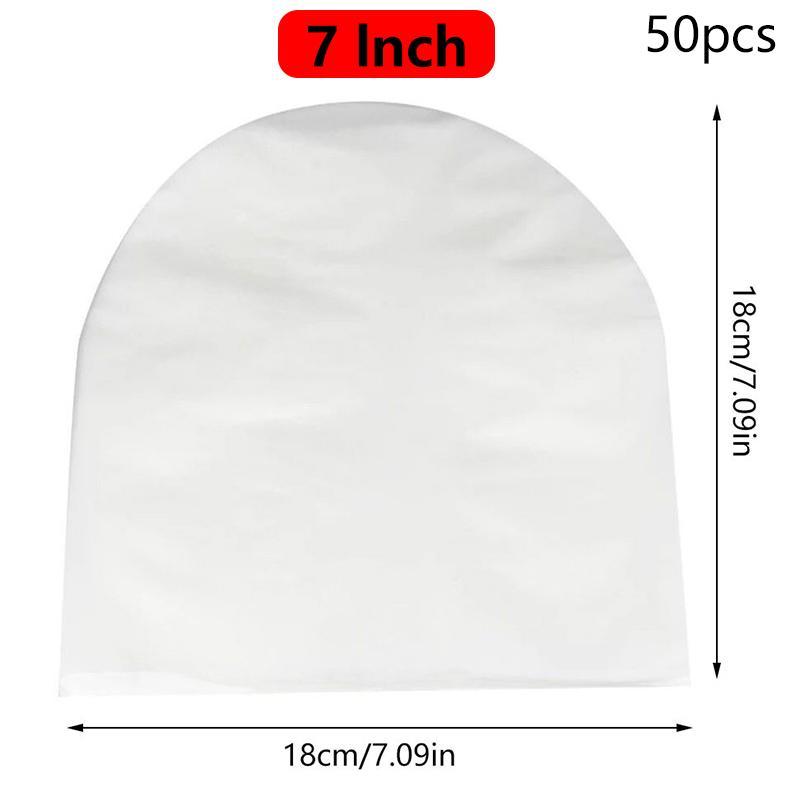 50 шт. 7/10/12 дюймов прозрачный виниловый защитный чехол для пластинок LP пластиковый пакет антистатические внутренние конверты для пластинок упаковочный пакет прозрачный чехол