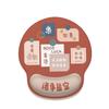 Milk Silk Wrist Rest Mouse Pad Memory Foam Desk Mouse Pad Ergonomic Mouse Mat  Office Accessories