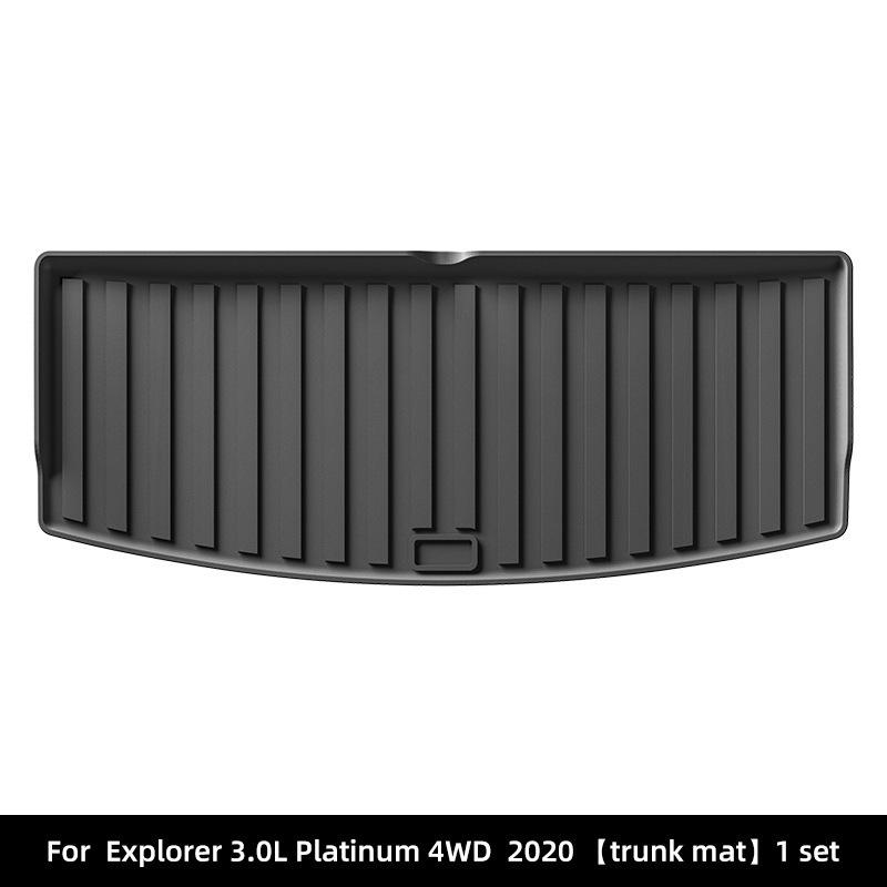 Ford Series Eco-Friendly TPE Trunk Mats: Ideal for Trunk, Rear Bed, and Backrest.