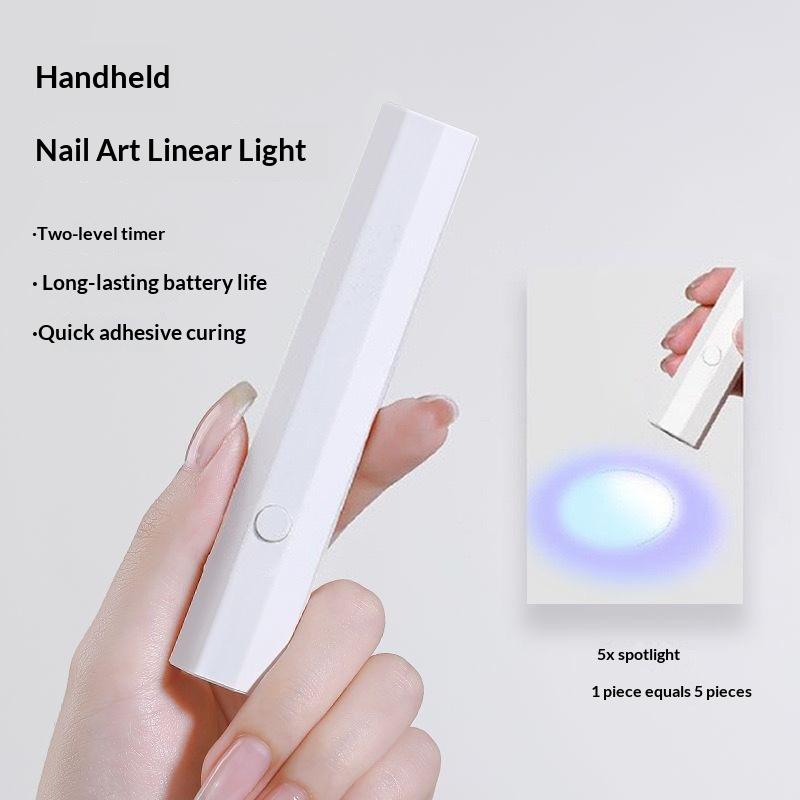 Compact UV LED Nail Lamp Fast USB Pen Nail Dryer Ideal for Gel Polish Quick Drying