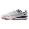 Air Jordan Flight Court GS Нейтральный Серый Полуночный Синий Резина Детские Кроссовки Белый Резина Светло-Коричневый HF3333-004