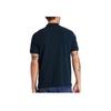 Timberland Casual Sport Single Bead Short Sleeve Polo Shirt Men Polo Shirts Deep-Sapphire-Blue A24H2-433