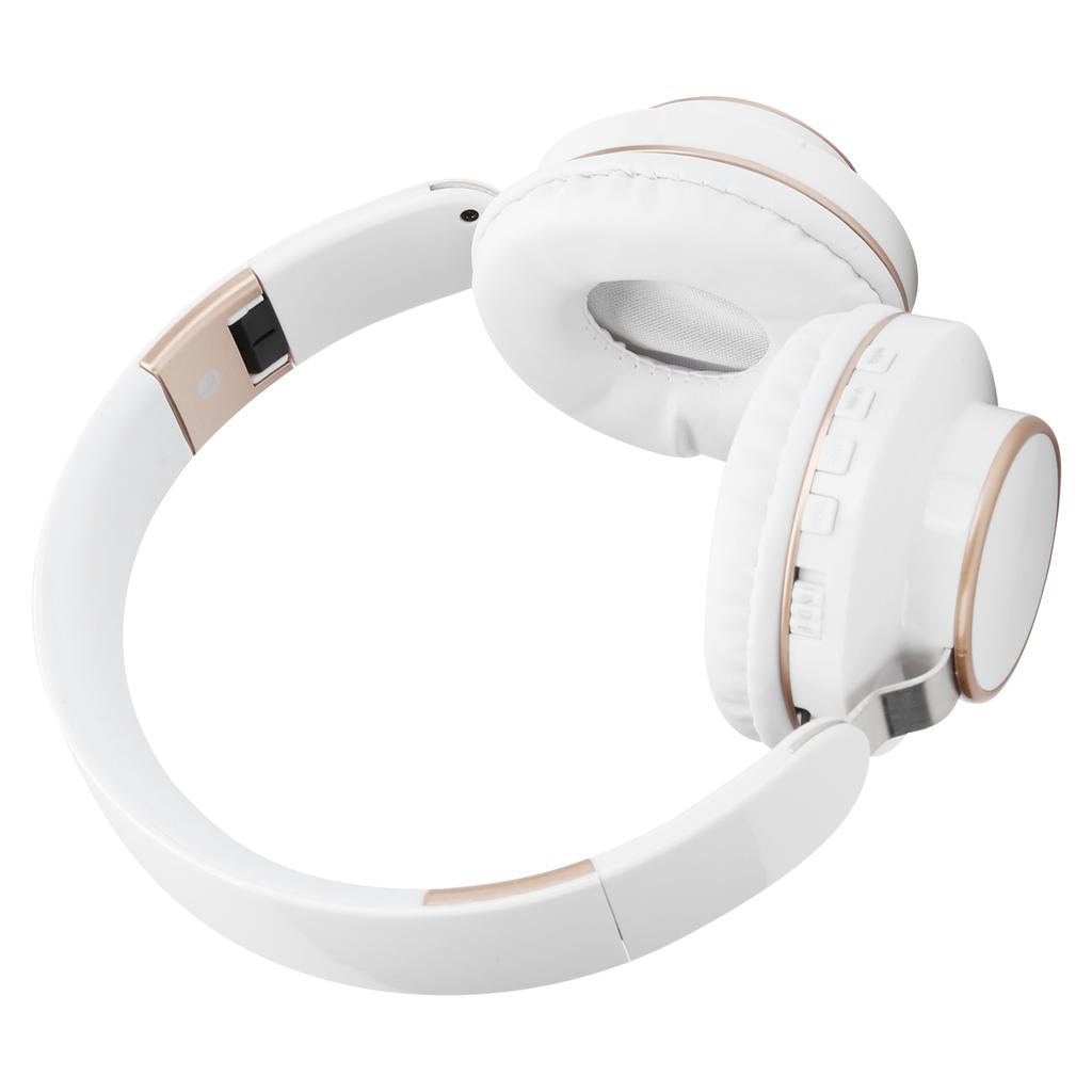 08S Гарнитура Bluetooth 5.0 HiFi Складные Телескопические Спортивные Компьютерные Игровые НаушникиБелые