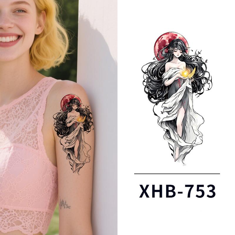 Body Shoulder Arm New Designs Skin Safe Non-toxic Temporary Tattoo/ Tatto/ Tatoo/ Tato Stickers Men