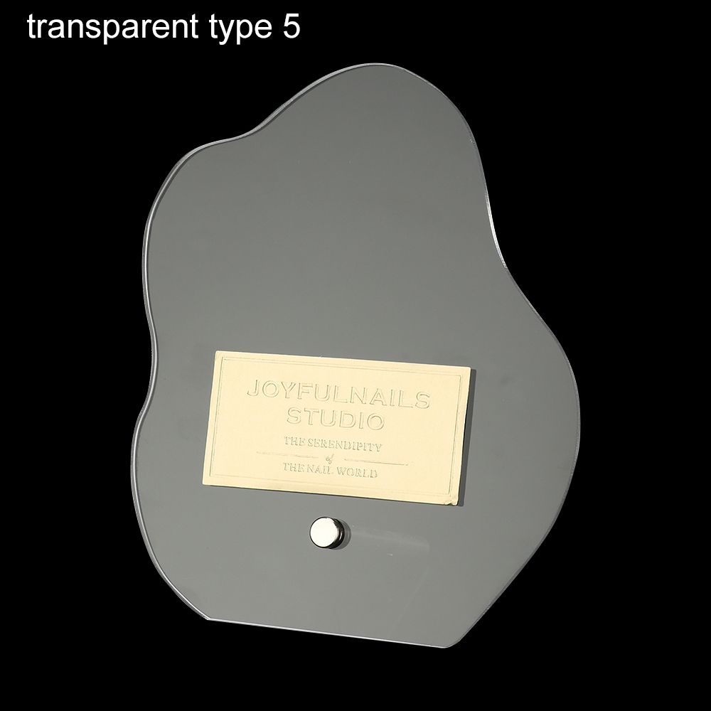 Акриловый прозрачный матовый демонстрационный стенд для накладных ногтей, держатель для дизайна ногтей, демонстрационная доска, цветная карта