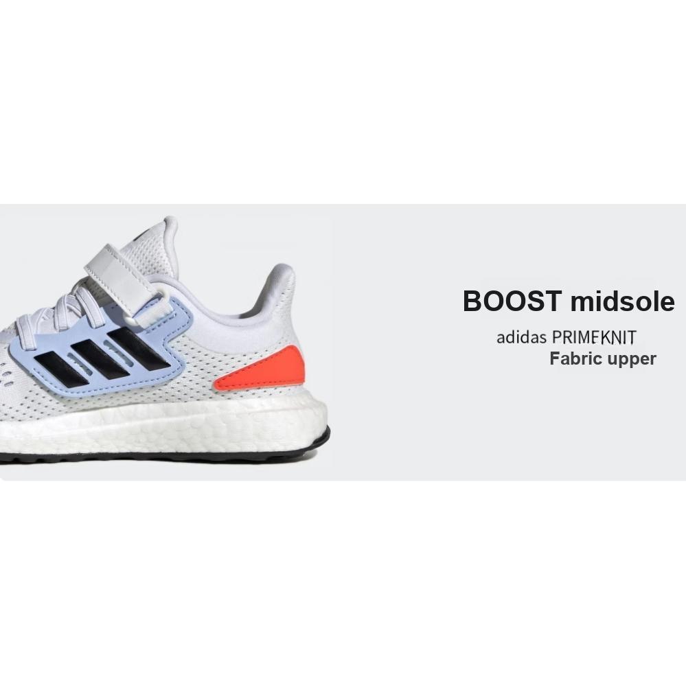 Adidas Pureboost 22 Fabric Comfortable Sports Durable Low-Top Kids Running Shoes Kids Running Shoes White Blue GZ2601