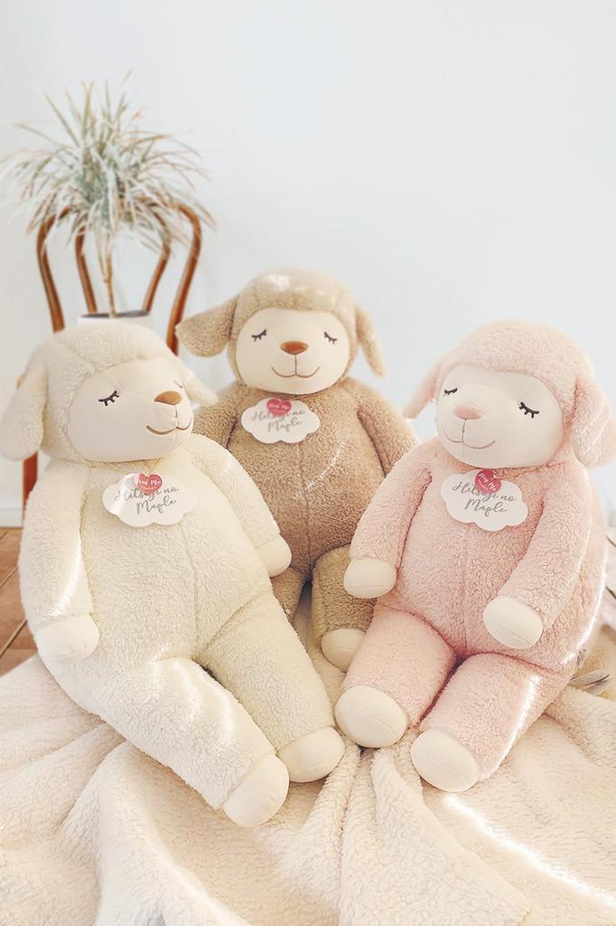 Livheart Подушка для тела Овечка Клен Сакура Размер M Длина Пушистая и Мягкая (Всего прибл.. 50см) 48123-23