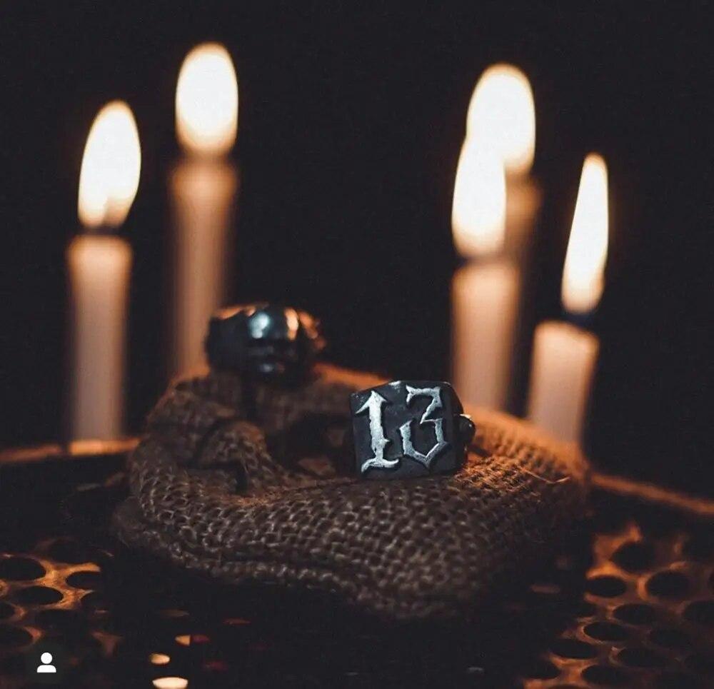 Модное кольцо в стиле панк-рок с буквенным принтом, мужские стильные кольца из нержавеющей стали для женщин, свадебные украшения в стиле ретро, ​​ювелирные изделия на заказ OSR452