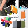Pure Color Swimming Bag Pouch with Hook Zipper Camping Hiking Storage Bag New Pocket Pouch