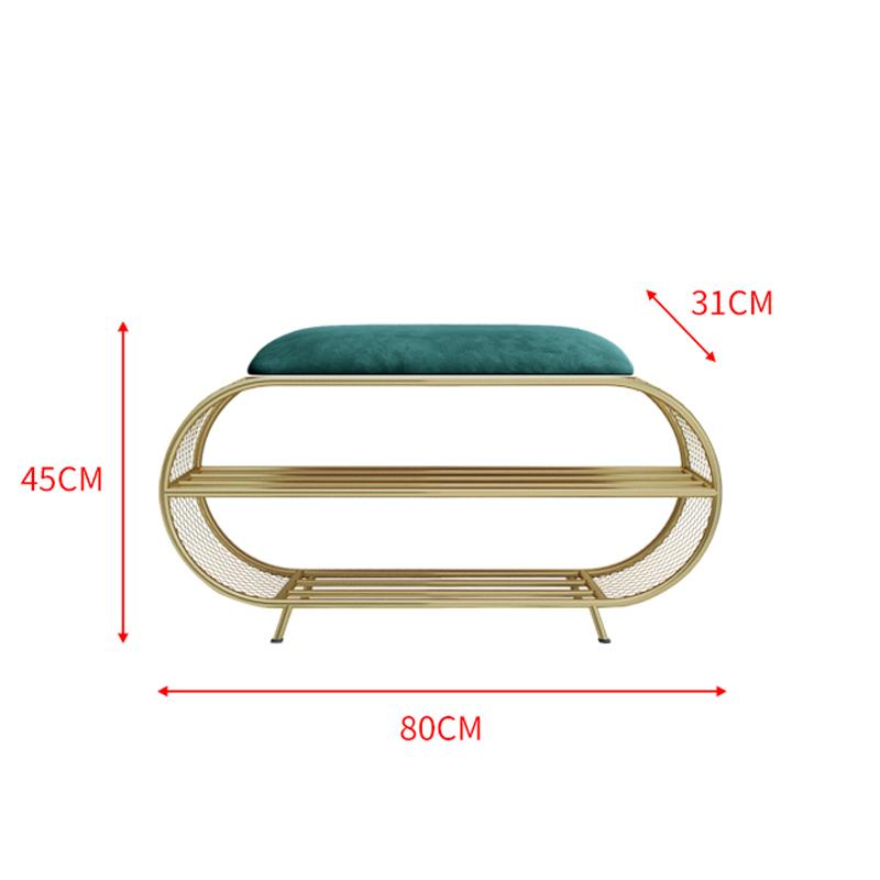 Металлическая полка для обуви с сиденьем, креативный табурет для пеленания обуви, входная мебель, полка для хранения вещей, экономящая место скамья, шкафы для прихожей