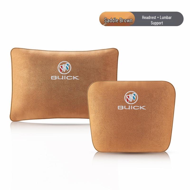Buick Car Headrest & Lumbar Support Pillow: Regal, GL8, Excelle, LaCrosse