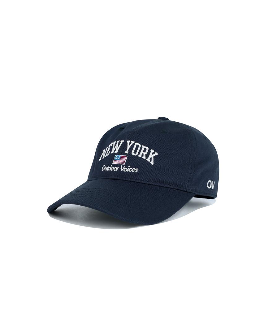 Кепка Ausdoeoboiseu Arch Ny из хлопка (военно-морской флот)
