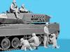 ICM 1/35 Украинский танковый экипаж Леопард Пластиковая модель 35757 (Человек и Животное)