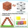 Magnetic Building Blocks for Mining Magnet World Build Game Adventure Set STEM Sensory Creative DIY Toy Gift