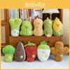 Soft Fruit Realistic Veggie Plushies Coral Fleece Stuffed Playroom Decor Gift