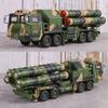 1:40 HQ-9 Зенитно-ракетные комплексы T99A Сплав Модель Машинки Игрушки Литой Военный Транспорт Двери Открываются Резиновые Шины Детская Игрушка Подарок
