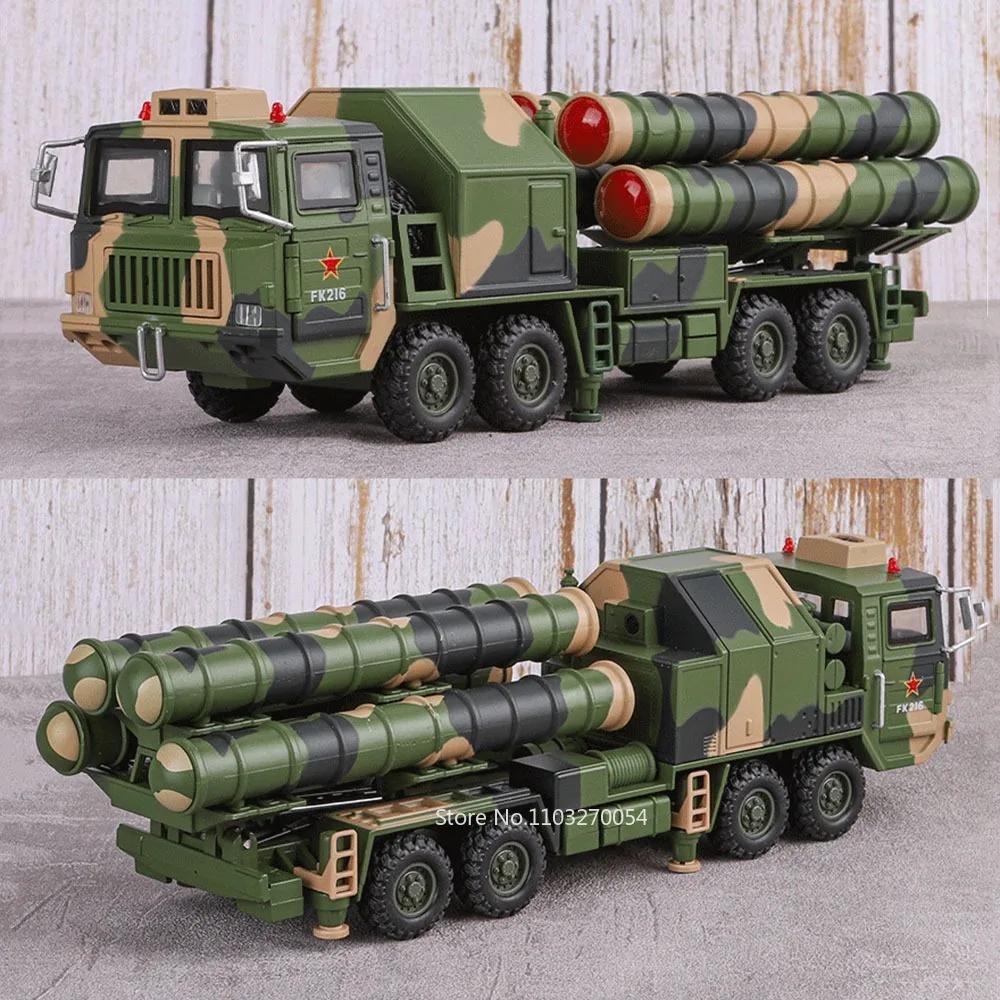 1:40 HQ-9 Зенитно-ракетные комплексы T99A Сплав Модель Машинки Игрушки Литой Военный Транспорт Двери Открываются Резиновые Шины Детская Игрушка Подарок