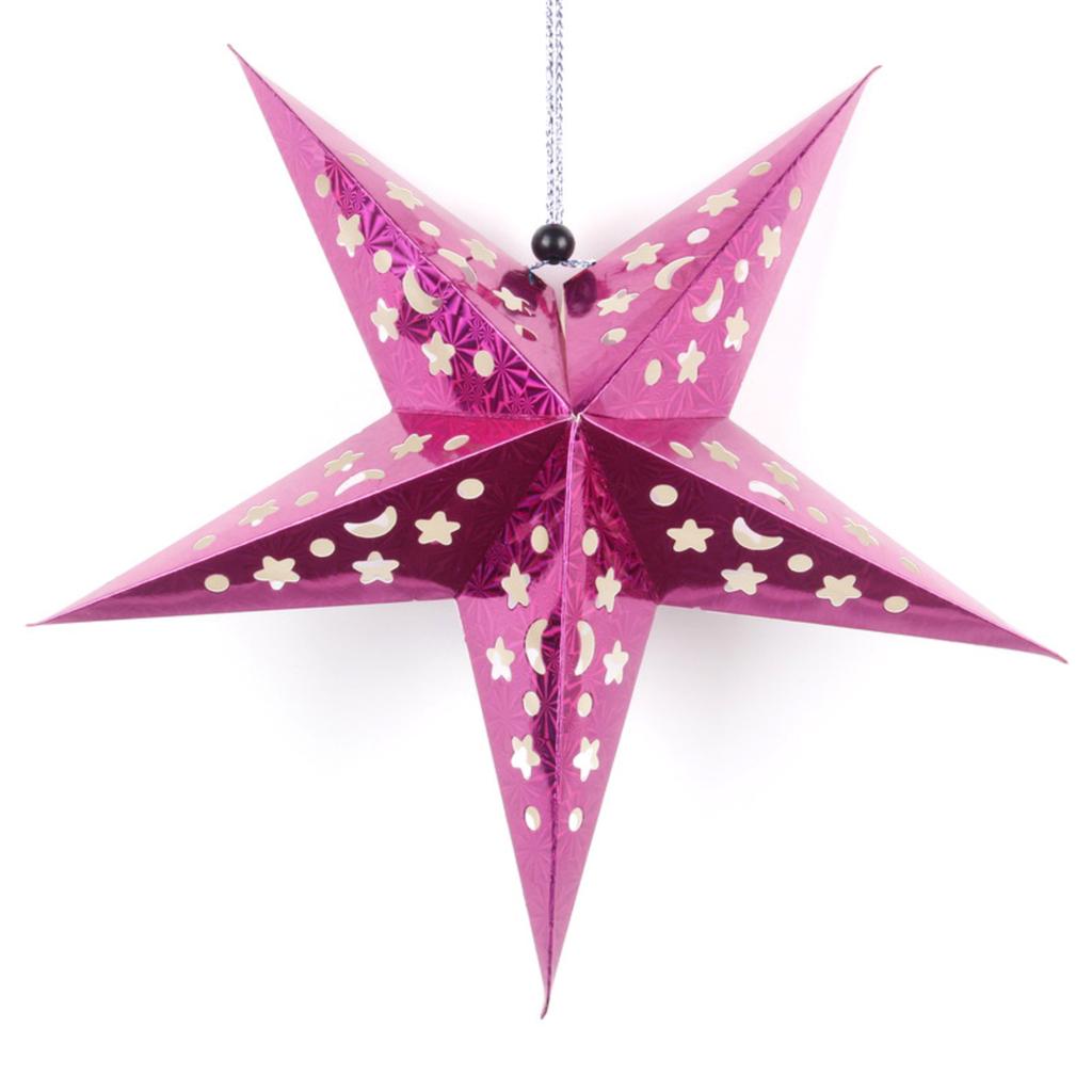 30cm Hanging Five-pointed Star Decoration Corridor Decoration Pendant