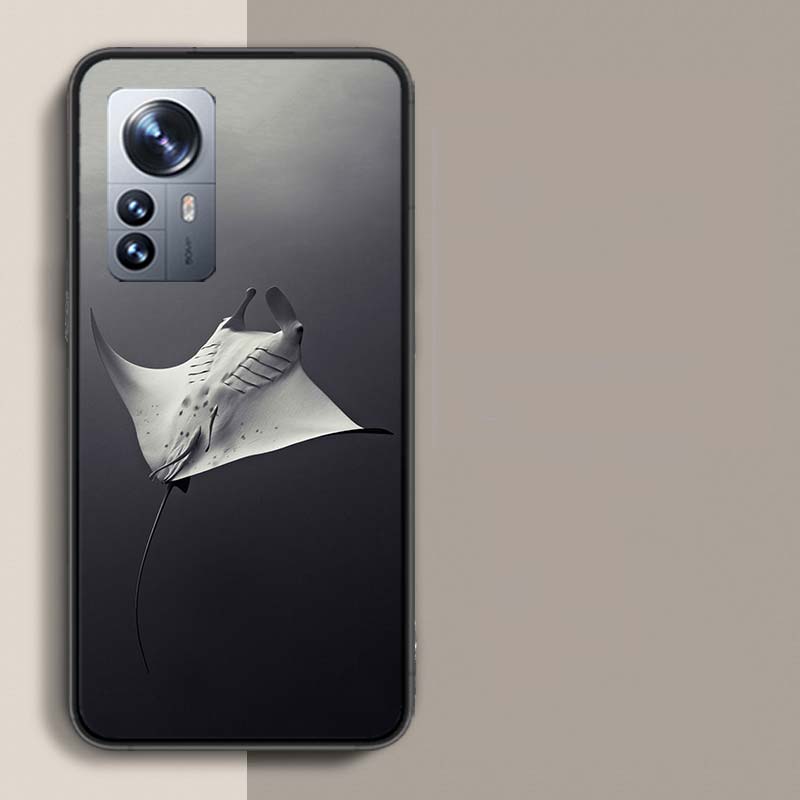 Fish Cool Manta Ray Phone Case For Redmi Note 13 Pro Plus 14 Pro+ 12S 12 11S 11T 11E 11 10S 10 9S 9 Xiaomi Capa TPU