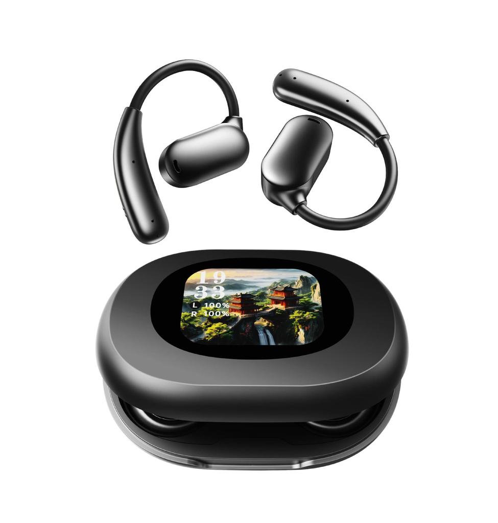 Открытая гарнитура с сенсорным экраном, хорошее качество звука, очень долгий срок службы батареи, Bluetooth-гарнитура для перевода