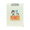 Stationery Snoopy Merchandise A4 Clipboard S4141440 Sun-Star Clipboard, Size, Bi-Fold A4, Ivory,