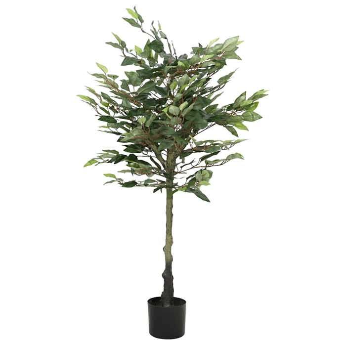 VidaXL Artificial Ficus 480 Leaves 130 Cm Green, Artificial Plant, Fake Ficus Plant, Fake Plant, Fake Ficus Tree, 4103573