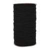 200 Yards Roll Face Shield Clothes Flat Rubber Band Cord Cuff Elastic Band RopeBlack