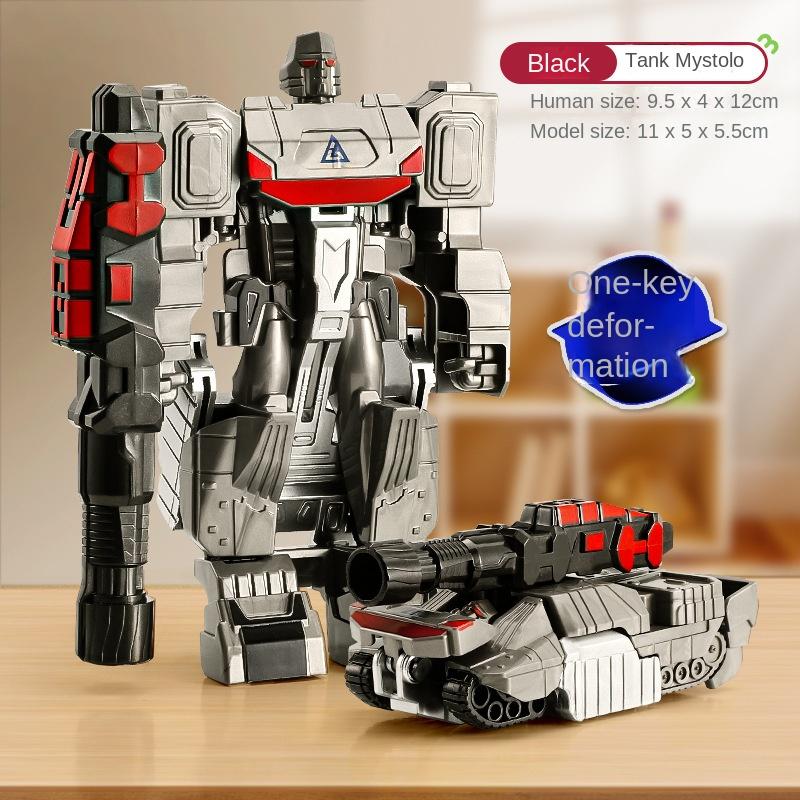 Трансформационный автомобиль аниме-робот модель One Step Deformation Robot игрушка детская головоломка игрушка деформационный автомобиль фигурка модель
