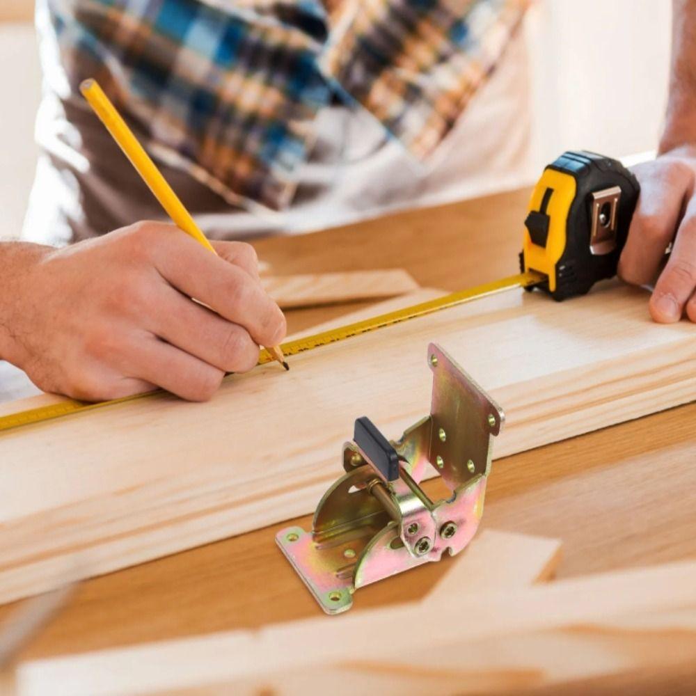 Складные промышленные петли с фиксацией, складывающиеся на 180 градусов, железный материал с винтами, складной замок, удлиненная петля с демпфированием, невидимая складная