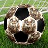 Christmas reindeer Theme Size 5 Soccer Ball, Suitable for Both Indoor and Outdoor Matches, a Gift Suitable for Everyone.