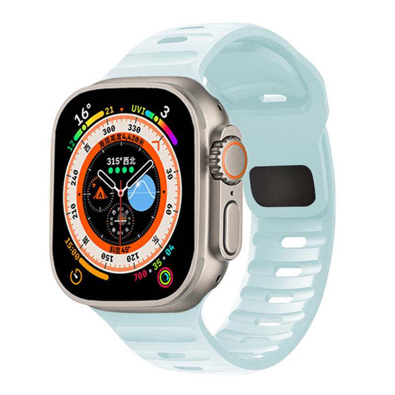 Спортивный ремешок для Apple Watch Band 44 мм, 49 мм, 45 мм, 42 мм, 41 мм, 40 мм, аксессуары, браслет Correa iwatch Series 8, 7, 6, 5, 4, 3 se ultra