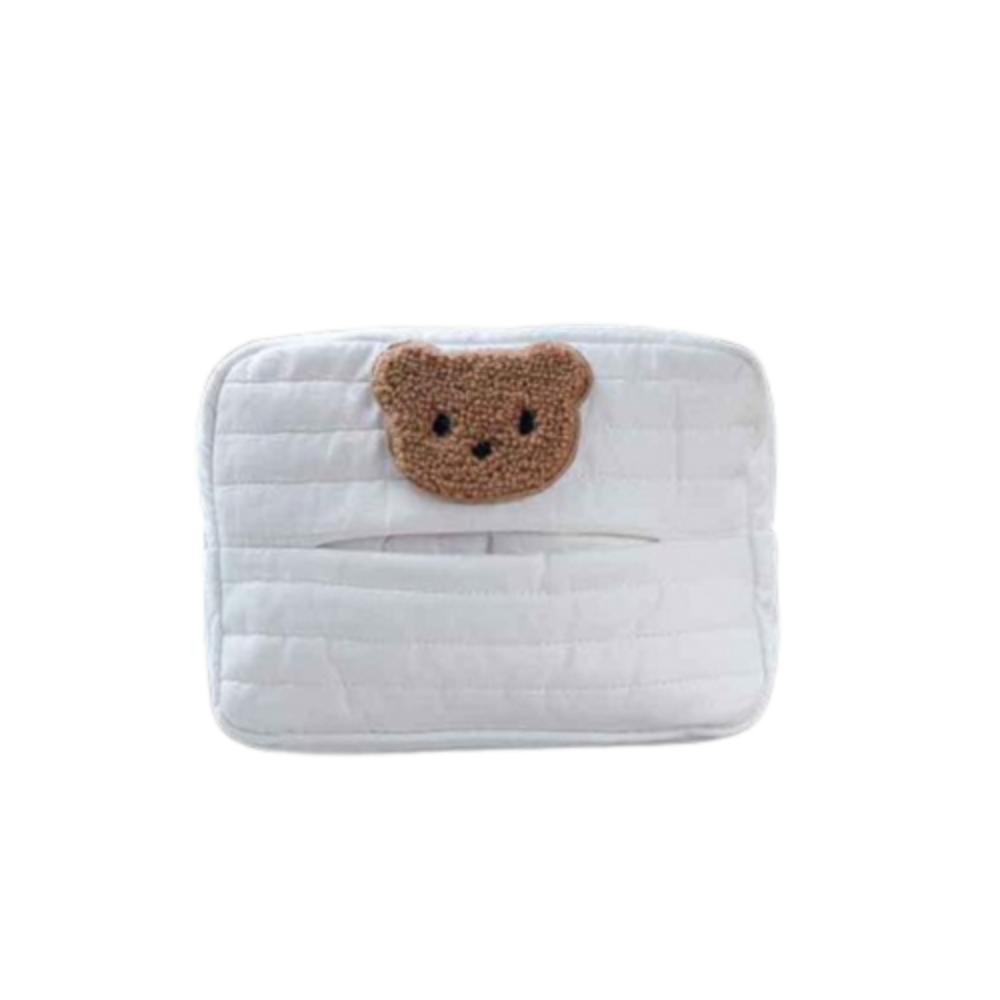 Универсальный автомобильный держатель для салфеток Кавайный подвесной бумажный ящик Кейс для хранения бумаги Домашнее украшение