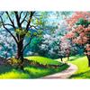 5D DIY Diamond Painting Four Seasons Landscape of the Woods Diamond Embroidery Cross Stitch Kit Full Rhinestone Mosaic Home Decor