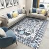 Europe American Bohemia Style Retro Carpet Living Room Sofa Bedroom Study Kitchen Entrance Rug Non-slip Light Luxury Decor Mat