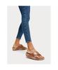 Fitflop [Fitflop][Официальный магазин Samsung C&T] Женские кожаные сандалии-шлепанцы Lulu Cross Slide Светло-загар (Ft64K2D16A)
